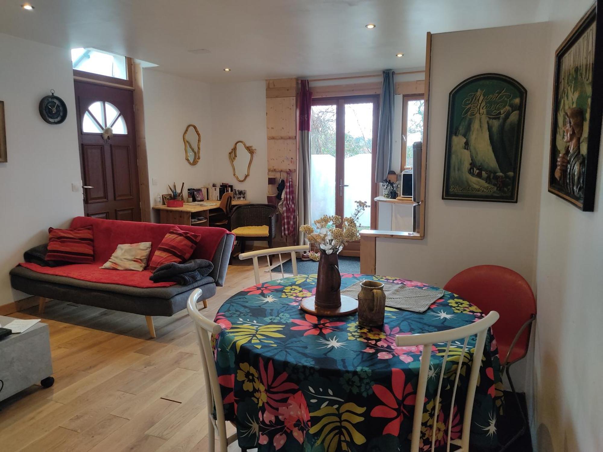 Appartement Cosy, Au Calme, Axe Annecy - Geneve Villy-le-Pelloux Bagian luar foto